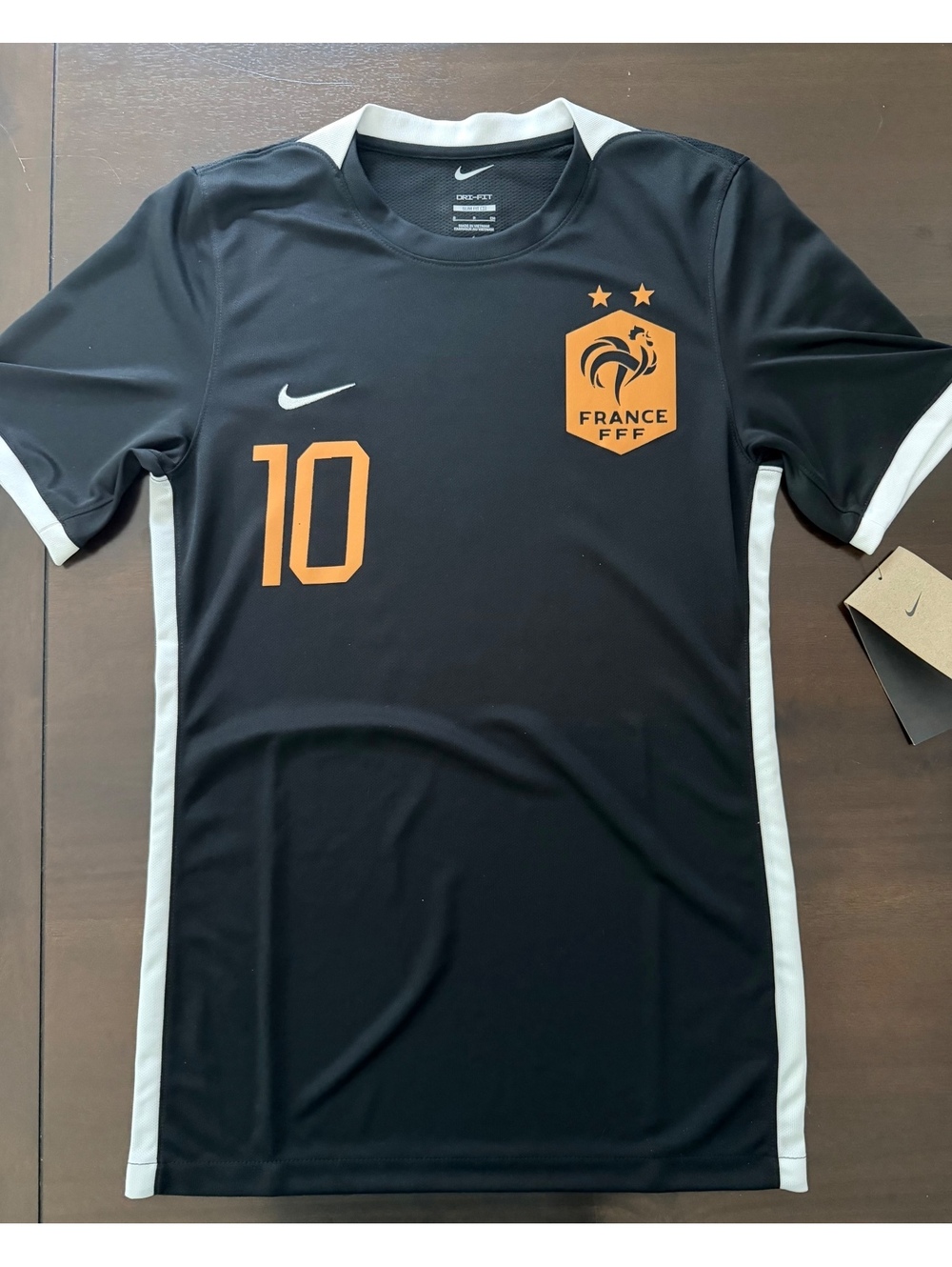 Nike France Clack and Copper Mbappe Jersey Small